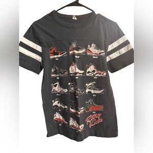 Graphic T-Shirt with Sneaker Design
